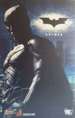 Rare Batman The Dark Knight Hot Toys Christian Bale