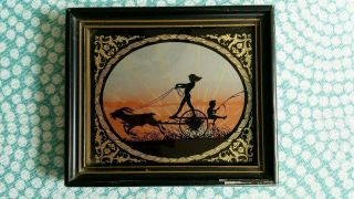 Antique Silhouette By K.  W.  Diefenbach - 