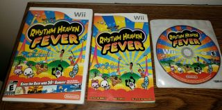 Rhythm Heaven Fever Complete Cib Nintendo Wii Rare