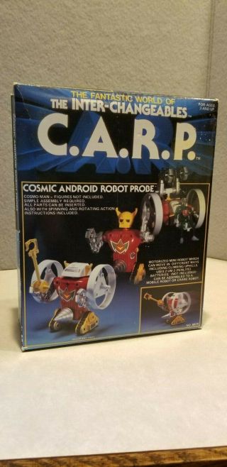 Interchangeables Cosmic Android Motorized Figure (micronauts Microtron)