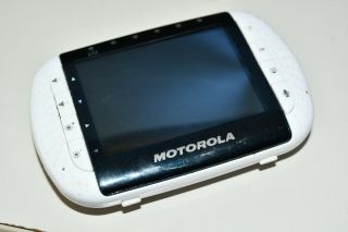 Motorola Mbp34pu Standalone Monitor Screen Unit/ Plug W Battery Only - Rare - 5