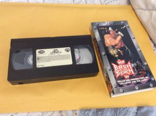 WCW Bash At The Beach 97 VHS 1997 nWo WWF WWE HULK HOGAN DENNIS RODMAN RARE 3