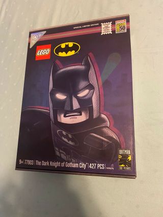 Lego Batman 80 Years The Dark Knight Of Gotham City Sdcc 2019 Exclusive 77903