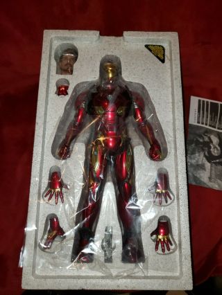 Hot Toys Mms473 D23 Iron Man Diecast Avengers Infinity War 1:6 Scale