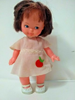 Vintage Plastic Doll 7 Inch Made In Hong Kong