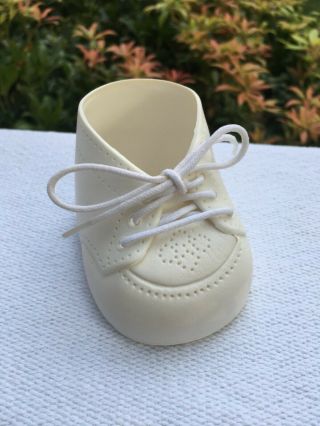 Vintage Cabbage Patch Kids White Lace - Up Single Shoe Only