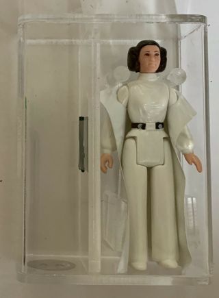 Vintage Kenner Star Wars 1977 Loose Princess Leia Organa - Brown - Afa Graded 85