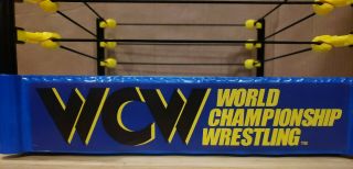 WWE Mattel WCW Hall Of Fame Blue Retro Figure Ring elite Target Exclusive Rare 3