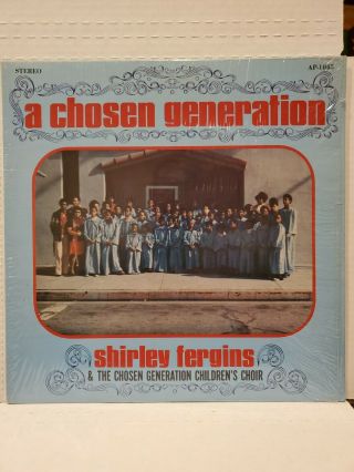 Shirley Fergins - A Chosen Generation Lp Private Gospel Soul Rare Vinyl