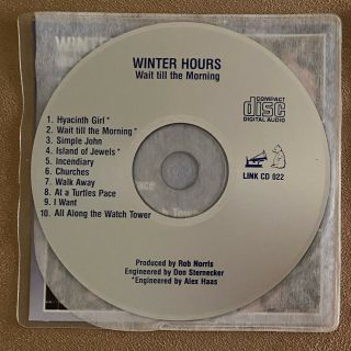 WINTER HOURS Wait till the Morning CD Album (NO Jewel Case) RARE Tough to Find 2