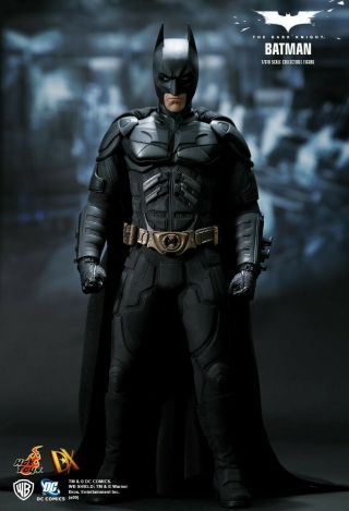 1/6 Hot Toys The Dark Knight Batman Dx02 Movie Masterpiece