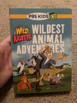 Pbs Kids Wild Kratts Wildest Animal Adventures Dvd 5 Disc Set Rare
