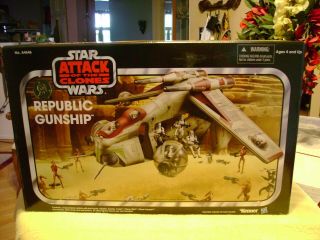 Star Wars Gunship With Ball Turrets From Attack Of The Clones