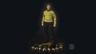 Quantum Mechanix (qmx) Star Trek Tos Captain Kirk 1/6 Figure