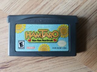 Hamtaro: Ham - Ham Heartbreak (nintendo Game Boy Advance,  2003) Authentic.  Rare