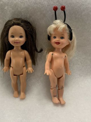 Barbie Sister Kelly Doll Brown And Blonde Hair Lady Bug Mattel 1994