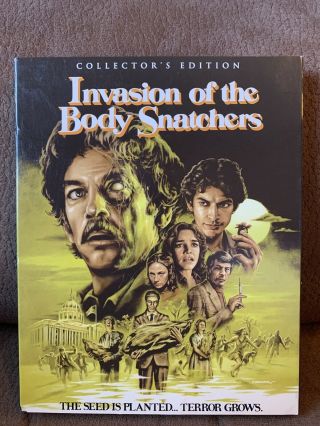 Invasion Of The Body Snatchers Horror Collectors Ed.  Blu - Ray - Sutherland - Rare