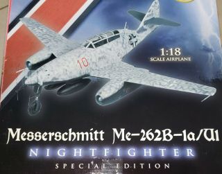 21st Century Toys Messerschmitt Me 262 Night Fighter Jet Aircraft 1/18