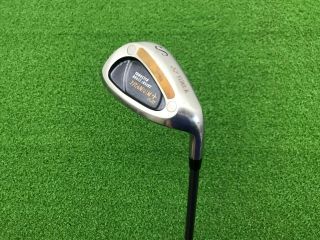 Rare Yonex Golf Titanium Plus Tungsten Brass Sand Wedge Right Graphite Stiff Sw