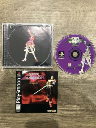 Star Gladiator - - Episode: I Final Crusade (sony Playstation 1,  1996) Rare