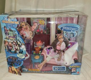 Vtg Barbie My Scene Hard To Find 2004 Masquerade Madness Party Pad House Htf