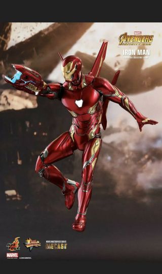 Hot Toys Mms473 - D23 Iron Man Mark L 50 Avengers Infinity War
