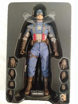 (au) Mms 156 - Captain America The First Avenger Hot Toys Movie Masterpiece 1/6th