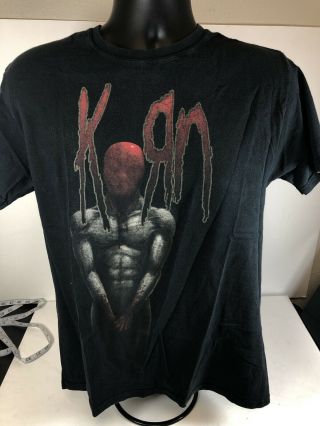 Korn Tour Shirt 2011 Size Rare Large V24