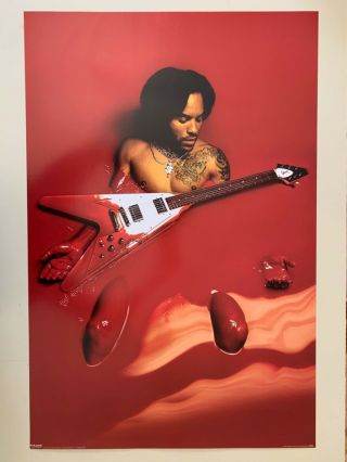 Lenny Kravitz,  Rare Authentic Licensed 2004 Poster