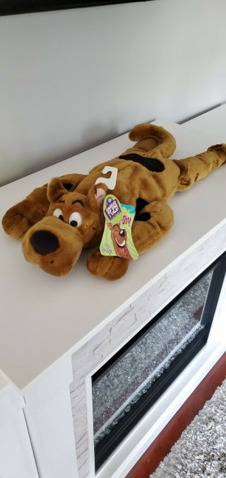 Rare Vtg 26 " Scooby - Doo Plush Talking Hug - Me Scooby 2000 Cartoon Network W/tags