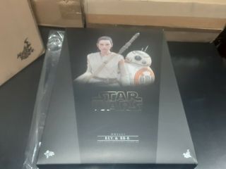 Hot Toys Sideshow 12 Inch 1/6 Scale Mms337 Star Wars Rey & Bb - 8 902612
