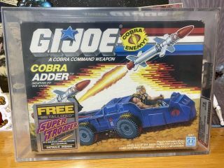 Gi Joe - 1988 Cobra Adder Series 7 / S.  Trooper Offer Afa Graded 75 Ex,  Nm