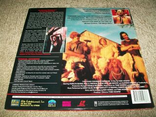 THE TEXAS CHAINSAW MASSACRE 2 - Laserdisc LD WIDESCREEN COLLECTOR ' S EDITION RARE 3