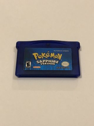 Pokemon: Sapphire Version (game Boy Advance,  2003) Authentic Rare