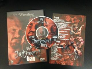 Wwf - Judgment Day 2001 Dvd Triple H,  Lita,  Chyna,  Big Show Rare