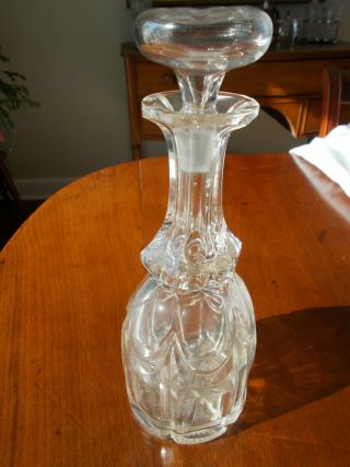 Early 19th C.  Spirit Decanter - - 8 1/4 "