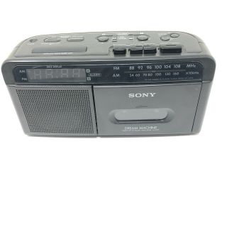 Sony Dream Machine Icf C610 Am Fm Radio Cassette Tape Player Alarm Clock Refurb.