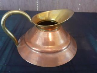 Copper Jug With Wide Base