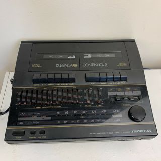 Soundesign Am/fm Stereo Cassette Recorder 5888 Blk Rare 1990 Tape Radio
