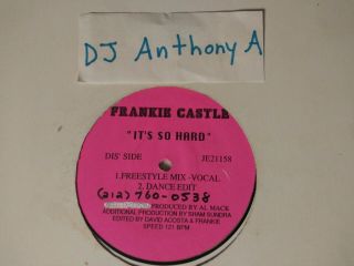 Rare Freestyle Nm - Obscure Pink Label Frankie Castle - It 