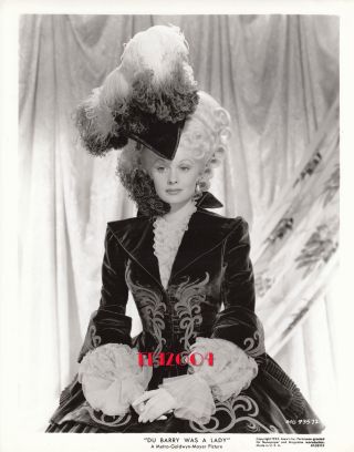 Lucille Ball Vintage Photo 1943 " Dubarry Was A Lady " Rare Portrait