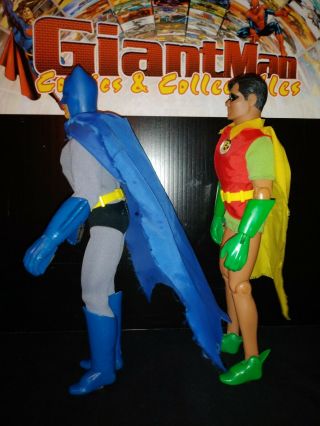 1978 Mego Magnetic Batman And Robin Action Figures 12 Inches Tall Vintage. 3