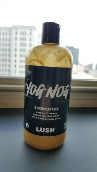 Lush Cosmetics Yog Nog Shower Gel Christmas Holiday 2019 Exclusive Limited Rare