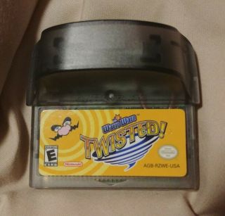 Warioware: Twisted (nintendo Game Boy Advance,  2005) Cart Only Very Rare Gba