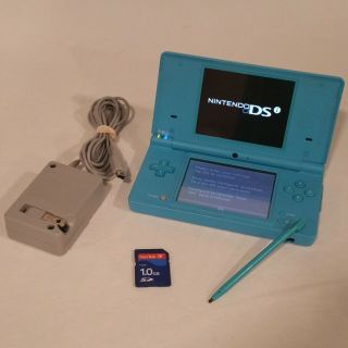 Nintendo Dsi - Rare Matte Blue With Stylus