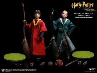 Star Ace 1/6 Harry Potter And Draco Malfoy Quidditch Chamber Of Secrets (sa0017)