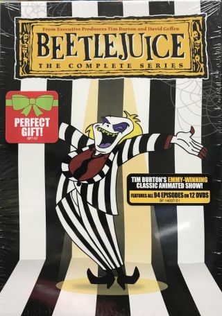 Beetlejuice: The Complete Series (dvd,  12 - Disc Set) Rare Oop