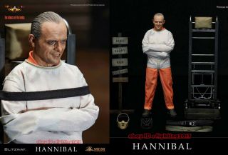 Blitzway 1/6 The Silence Of Lambs 1991 Hannibal Lecter Straitjacket Ver.  Instock
