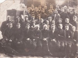 1920s Handsome Men Workers Women Fashion Soldiers Old Russian Antique Photo