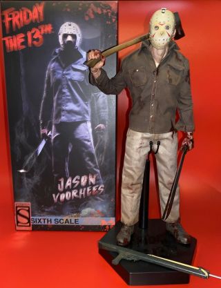 Sideshow Exclusive: 1/6 Friday The 13th Part 3 Jason Voorhees W/bonus Speargun